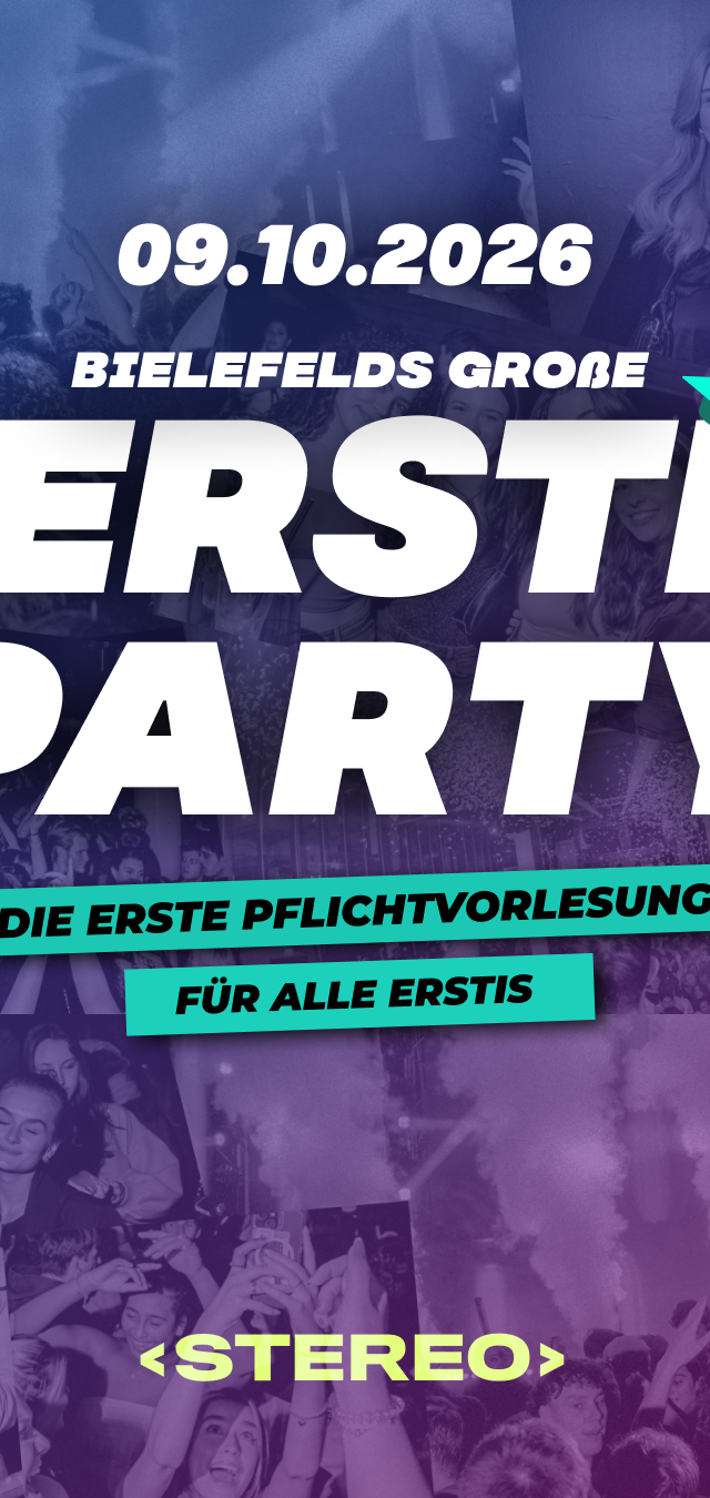 Die große Ersti - Party Bielefeld