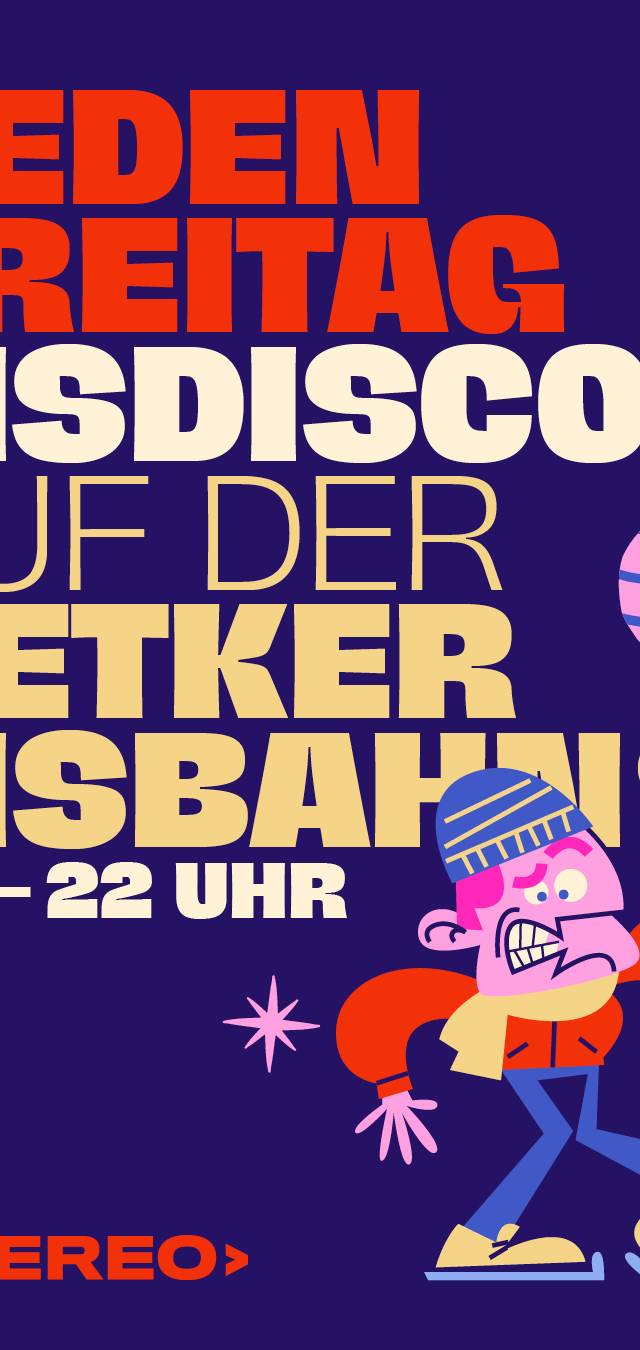Eisdisco auf der Oetker Eisbahn