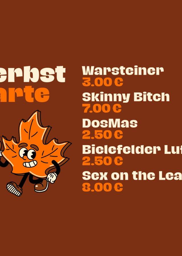 Die neue Herbstkarte ist da!